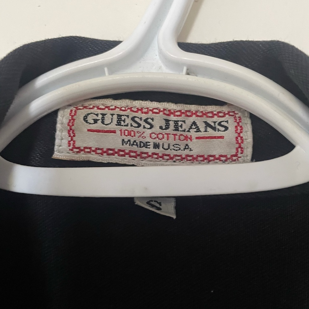 Vintage black denim guess jacket - Picture 5 of 6